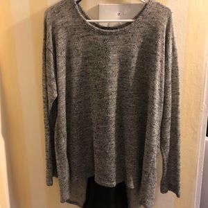 Gray sweater